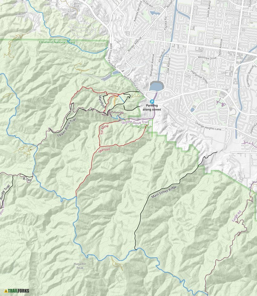 Corona, California Mountain Biking Trails Trailforks