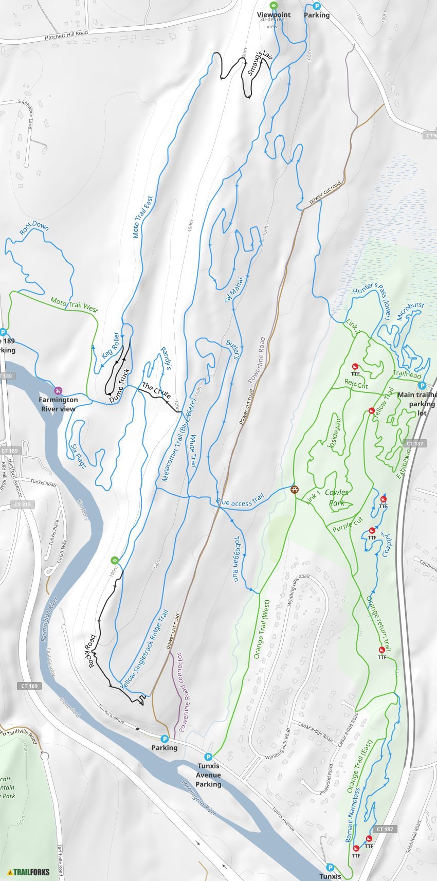 cowles park mountain biking