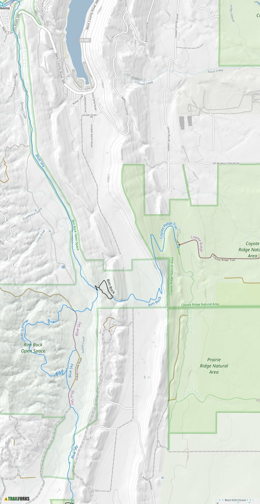 Coyote Ridge, Loveland Mountain Biking Trails | Trailforks