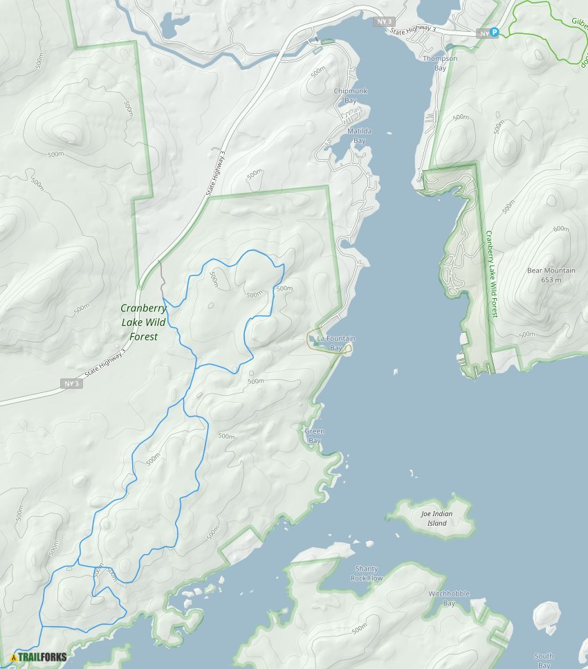 Cranberry Lake, New York Mountain Biking Trails Trailforks