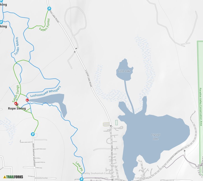 Crystal Lake Mountain Biking Trails Trailforks