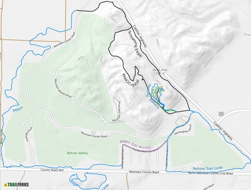 Crystal Mountain Bike Trails 