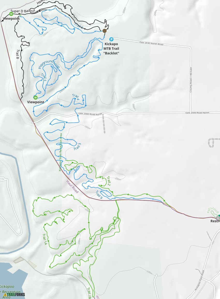 Danville Illinois Mountain Biking Trails Trailforks