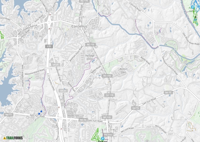 Davidson, North Carolina Mountain Biking Trails Trailforks