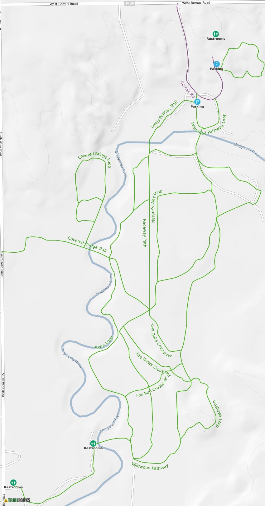 Deerfield Nature Park Mountain Biking Trails Trailforks