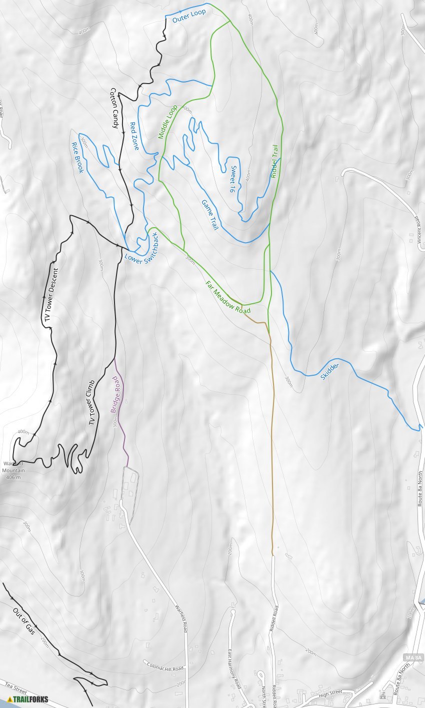 Deerfield River Trails Mountain Biking Trails Trailforks
