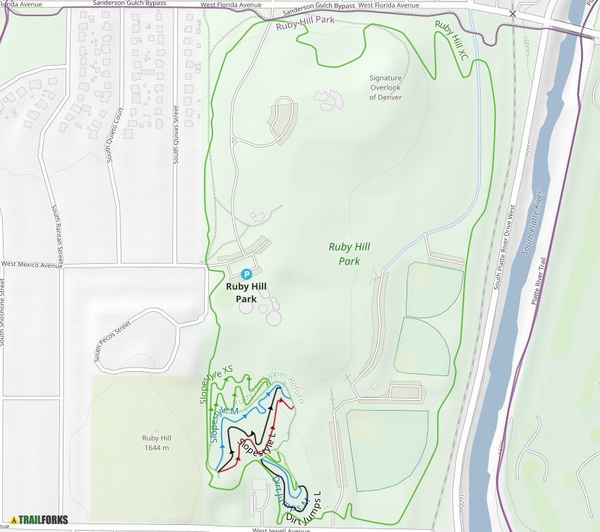 Denver, Colorado Mountain Biking Trails Trailforks