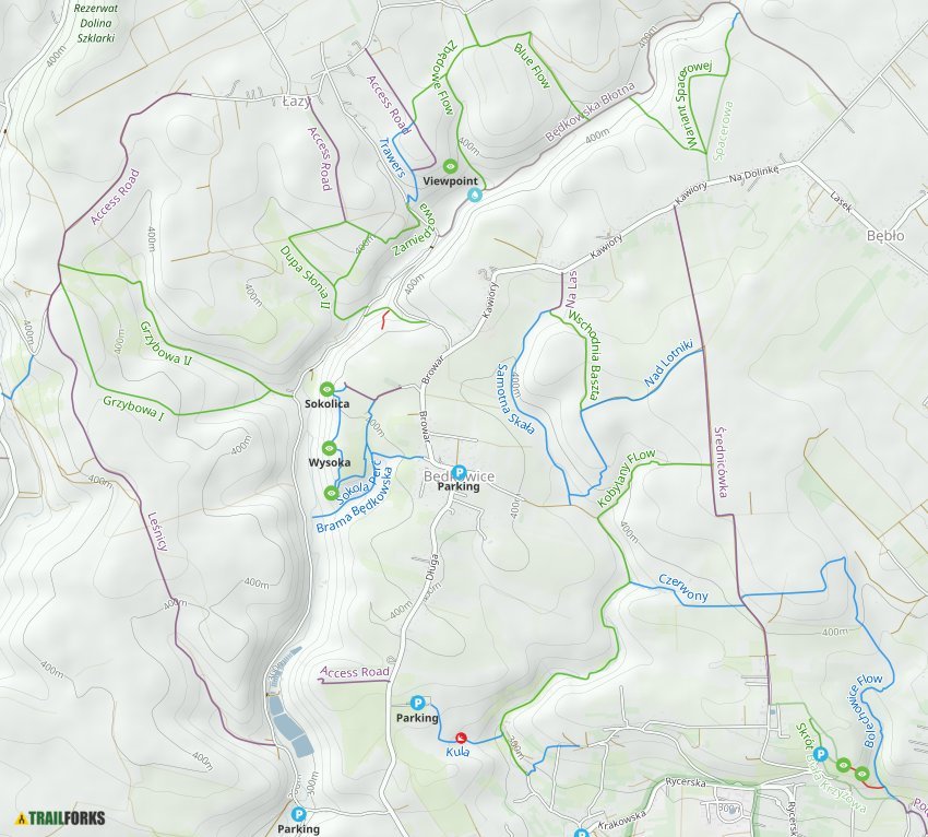 Dolinki Podkrakowskie, Zabierzów Mountain Biking Trails | Trailforks