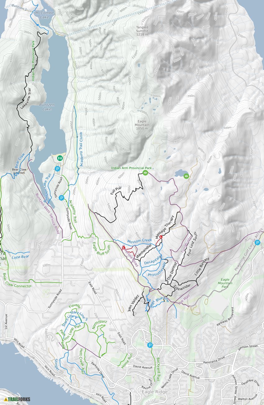 Calamiteit creëren onderwerpen Eagle Mountain Biking Trails | Trailforks