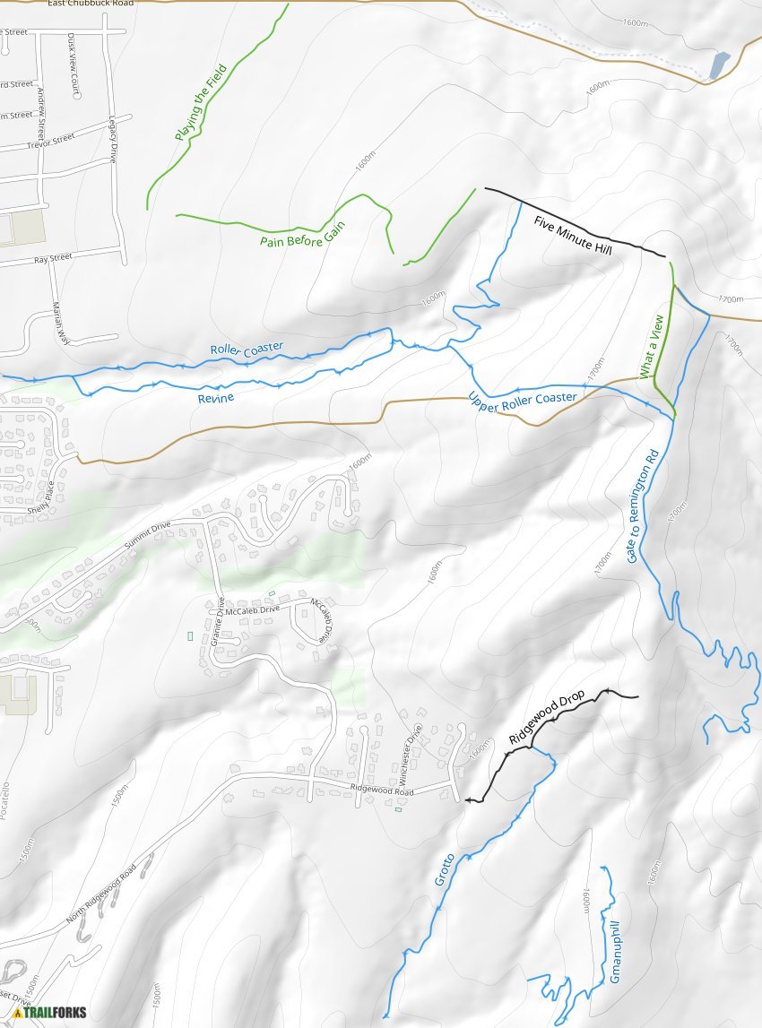 East Bench, Pocatello Mountain Biking Trails Trailforks