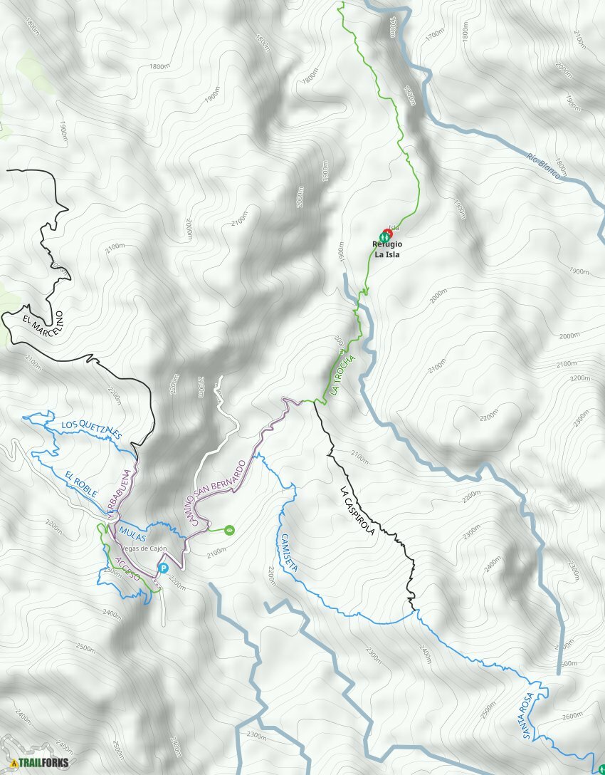 El Iral Bosque Nuboso, San Jose Mountain Biking Trails Trailforks