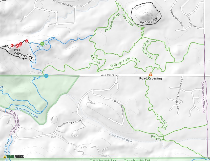 Enchanted Hills Mountain Biking Trails Trailforks
