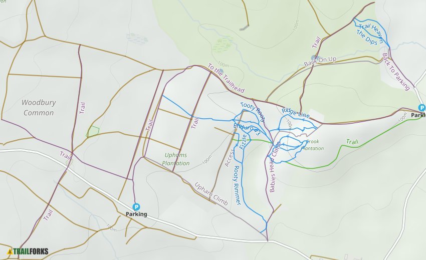 Exmouth, United Kingdom Mountain Biking Trails Trailforks