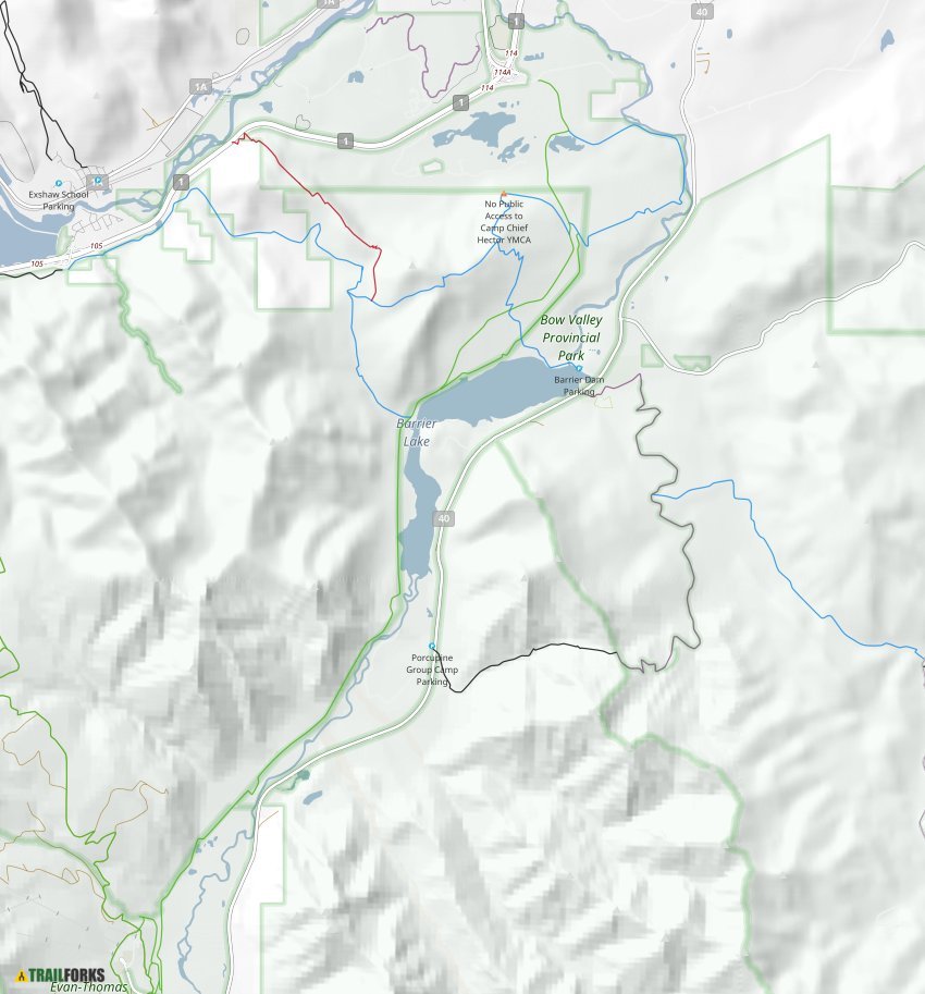 Exshaw, Alberta Mountain Biking Trails | Trailforks