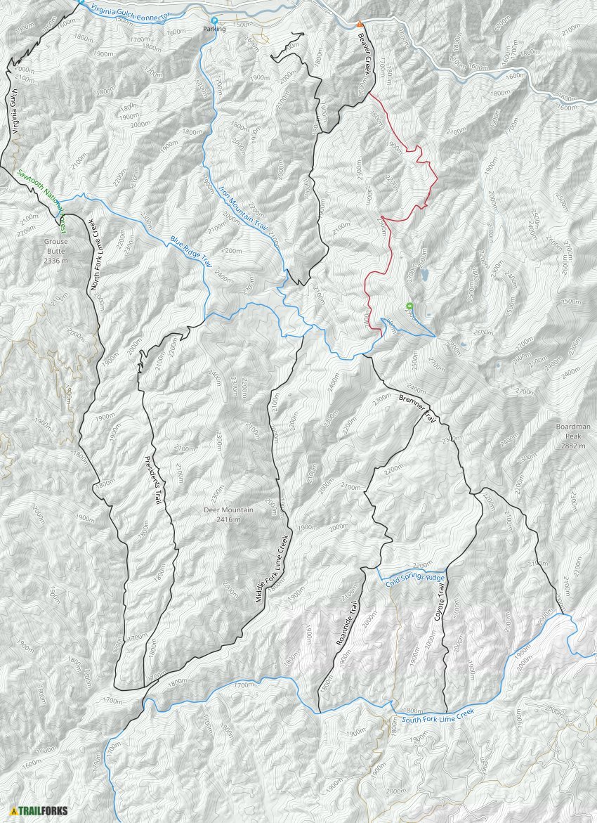 Fairfield, Idaho Mountain Biking Trails Trailforks