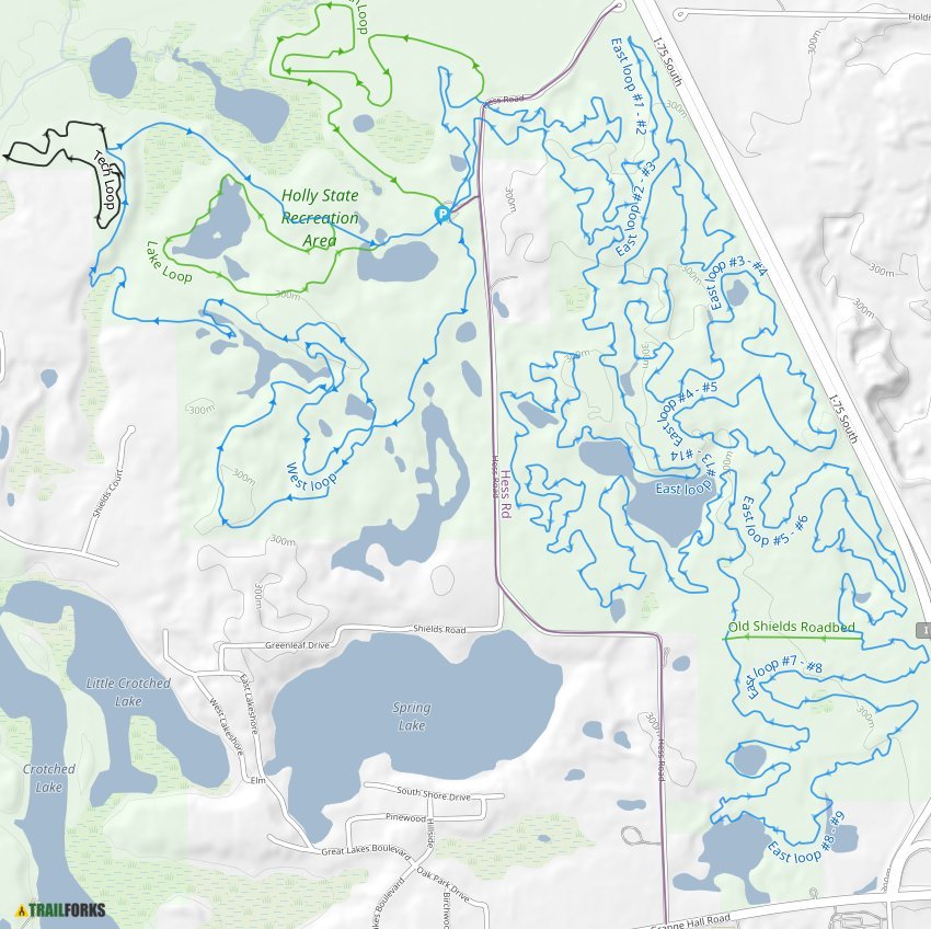 Fenton, Michigan Mountain Biking Trails Trailforks