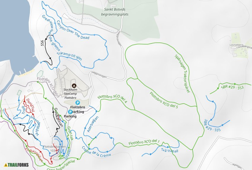 Flottsbro Mountain Biking Trails | Trailforks