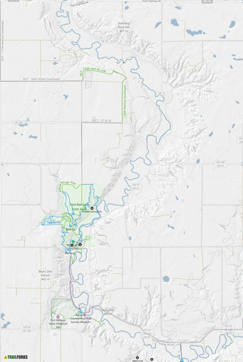 Fort Ransom, North Dakota Mountain Biking Trails | Trailforks