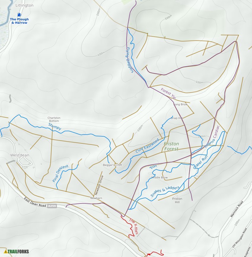 Friston Forest Mountain Biking Trails Trailforks