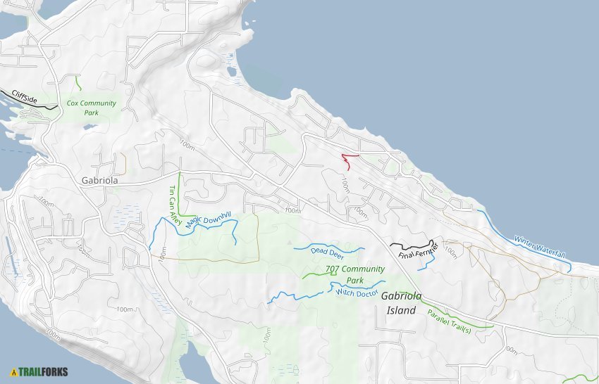 Gabriola Island, British Columbia Mountain Biking Trails Trailforks