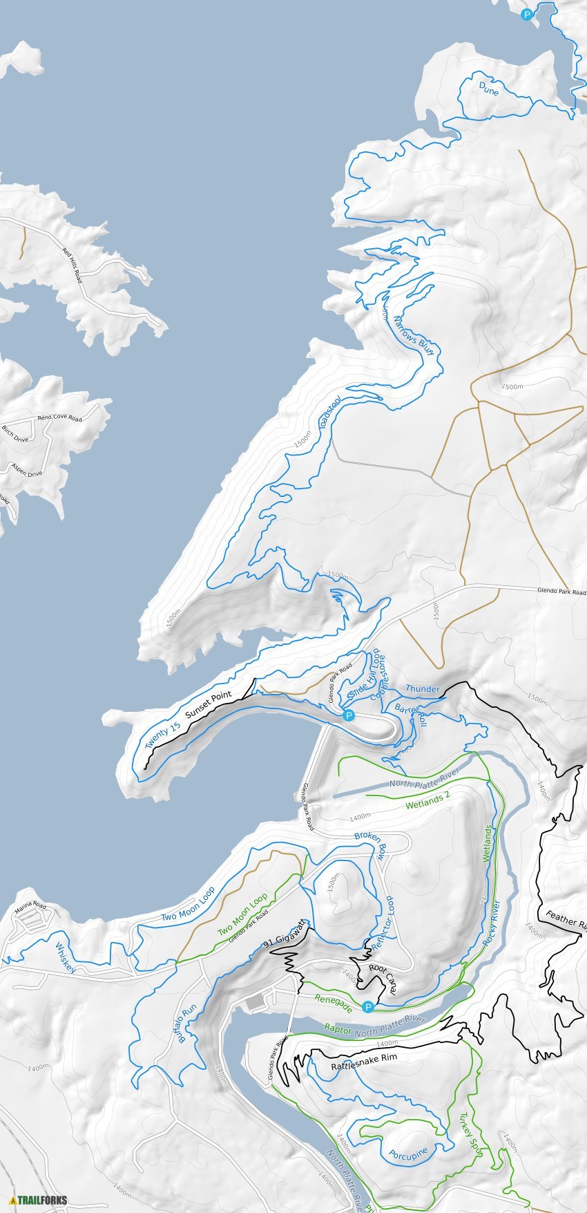 Glendo, Wyoming Mountain Biking Trails Trailforks
