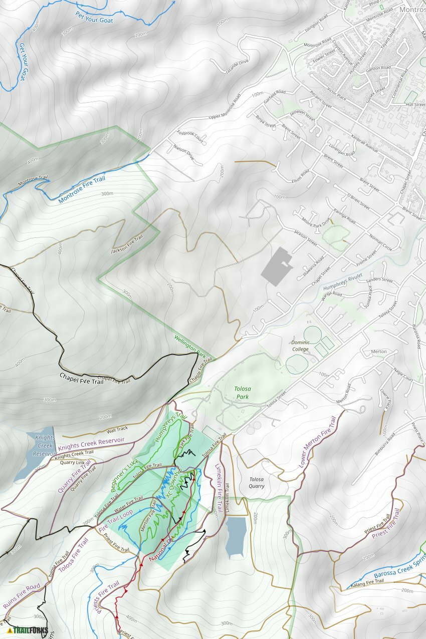 Glenorchy Mountain Bike Park, Hobart Mountain Biking Trails Trailforks