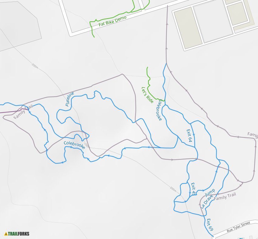 Grand Falls New Brunswick Map Grand Falls, New Brunswick Mountain Biking Trails | Trailforks