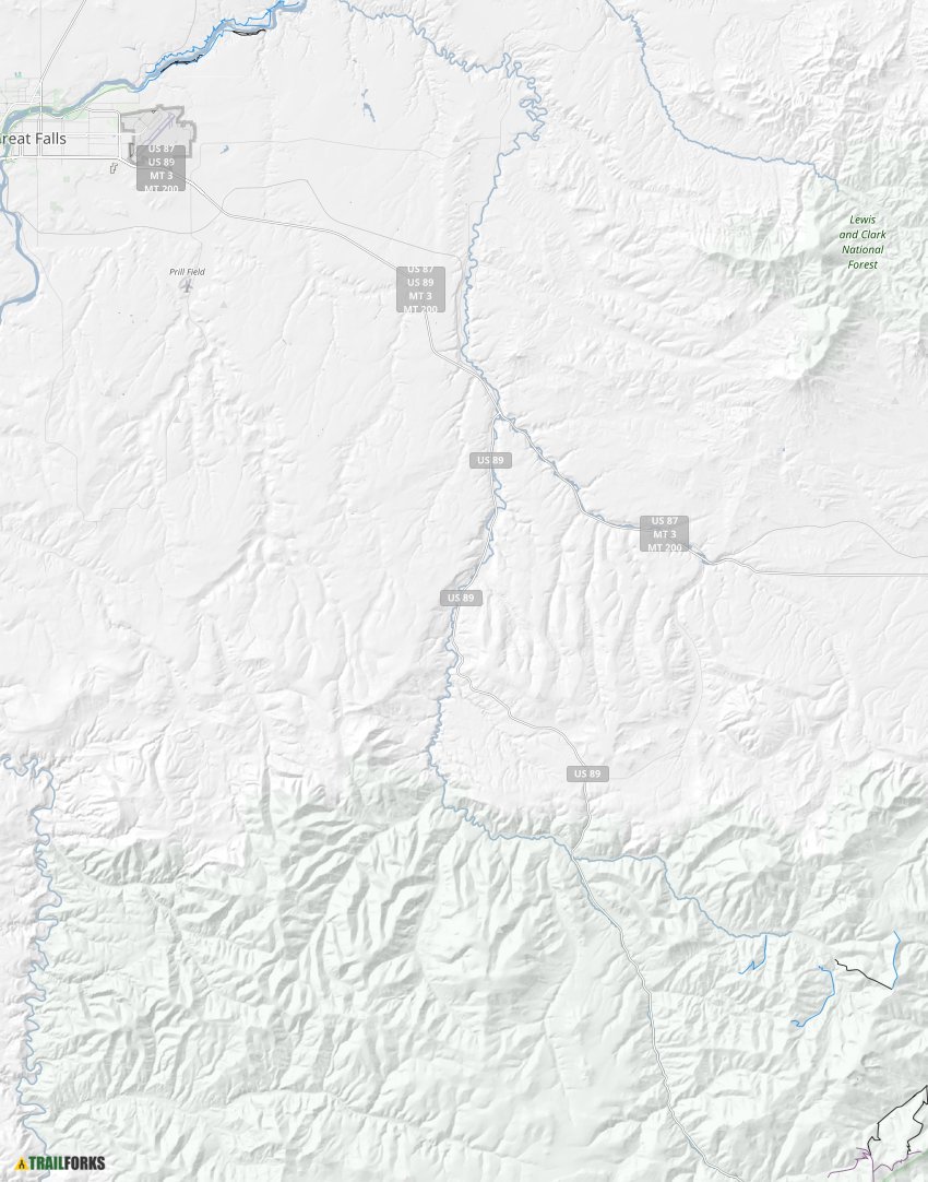 Great Falls, Montana Mountain Biking Trails Trailforks