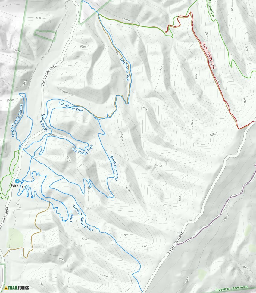 Greenbrier State Forest Mountain Biking Trails Trailforks