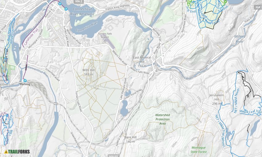 Greenfield, Massachusetts Mountain Biking Trails Trailforks