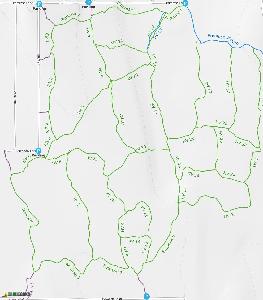 Happy Valley State Trust, Kalispell Mountain Biking Trails Trailforks