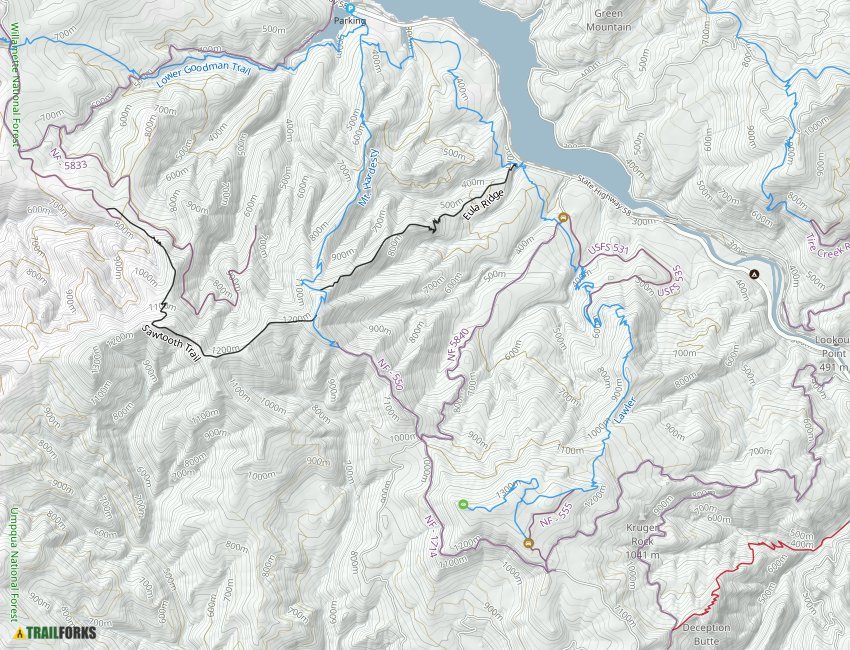 Hardesty Portal, Oakridge Mountain Biking Trails Trailforks