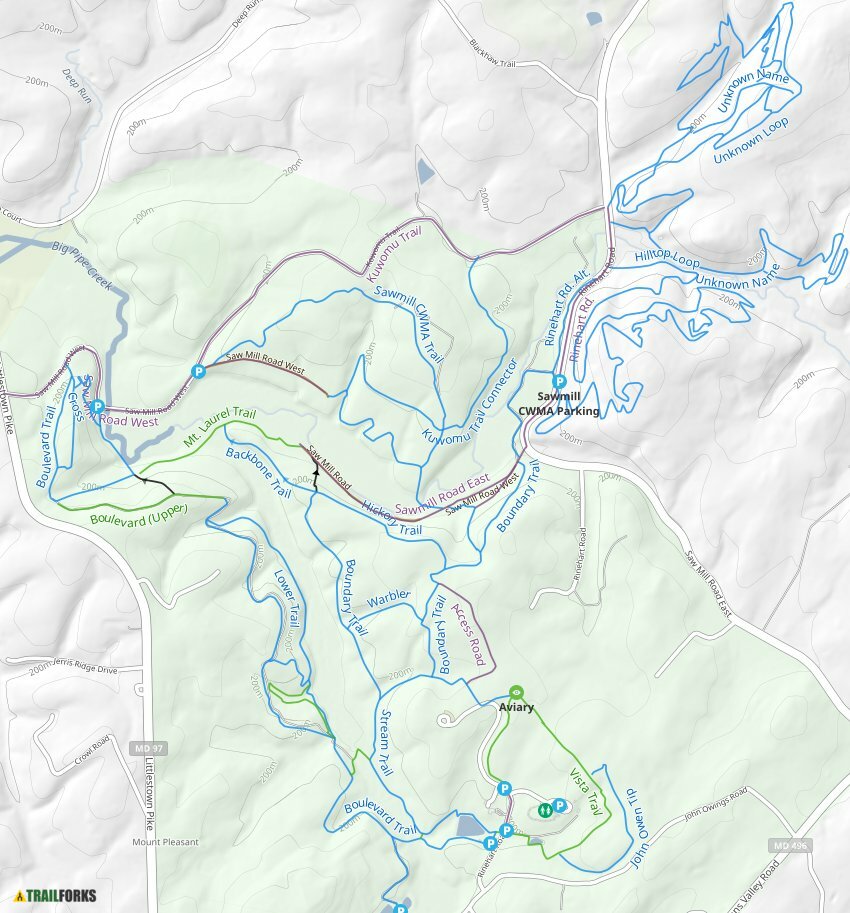 Hashawha Environmental Center / Union Mills Mountain Biking Trails ...