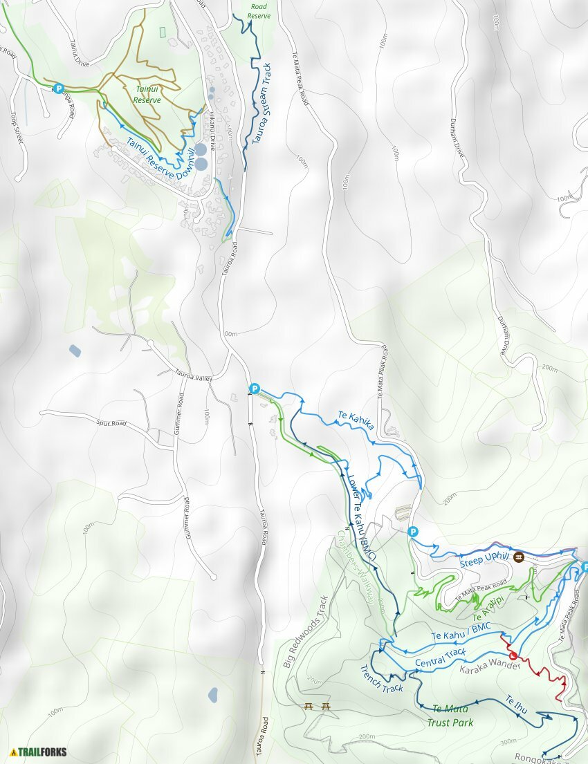 Havelock North Trail Map 