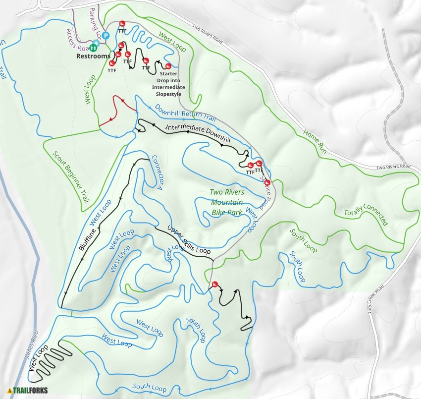 Highlandville, Missouri Mountain Biking Trails Trailforks