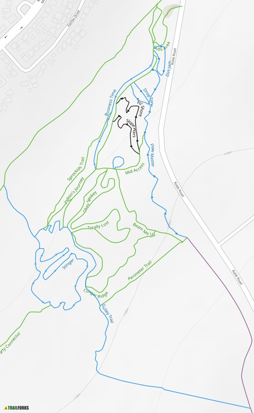 Hinton Bike Park, Hinton Mountain Biking Trails Trailforks