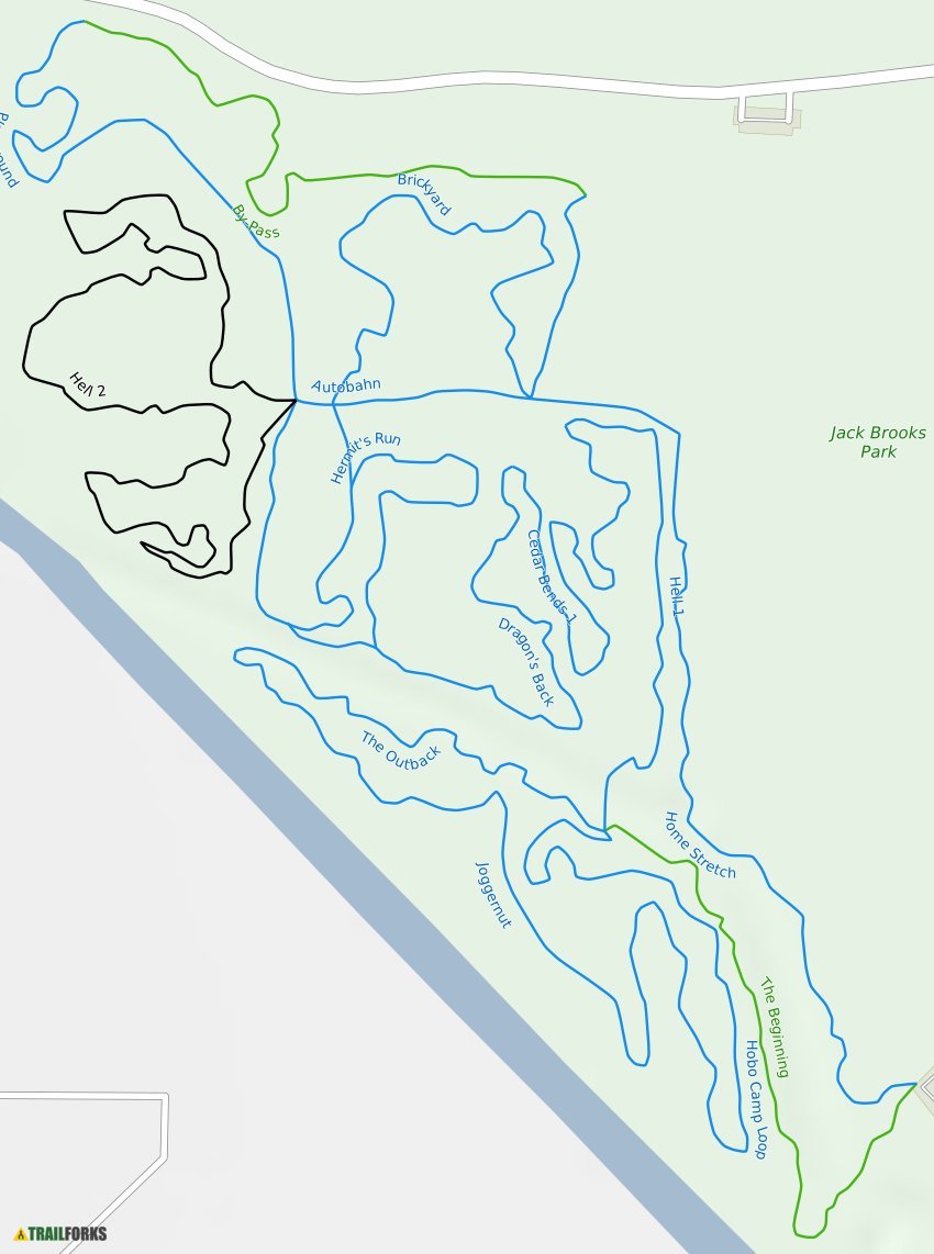 Hitchcock, Texas Mountain Biking Trails Trailforks