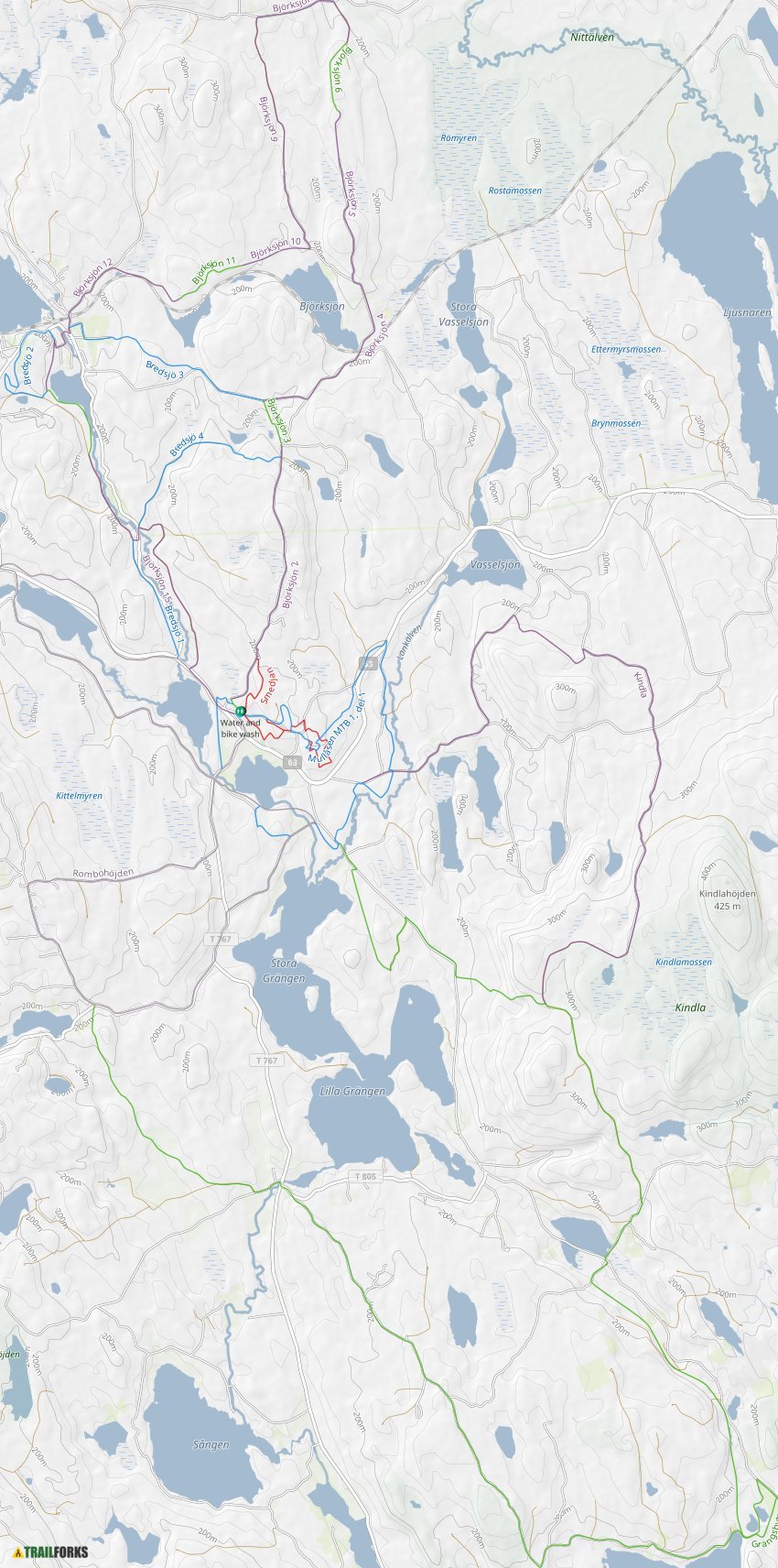 hjulsjö karta Hjulsjö, Hällefors Mountain Biking Trails | Trailforks