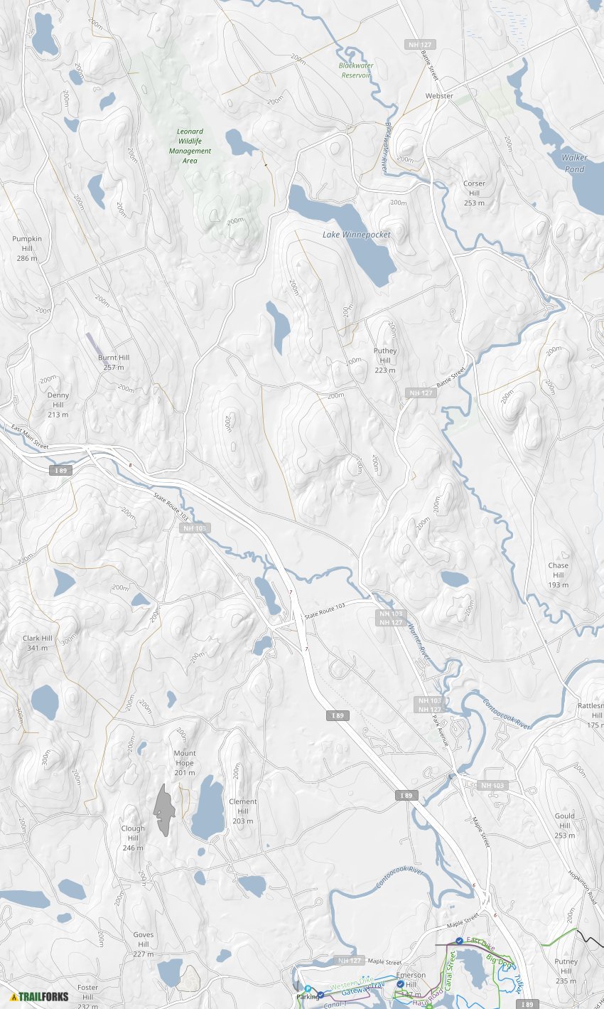 Hopkinton, New Hampshire Mountain Biking Trails Trailforks