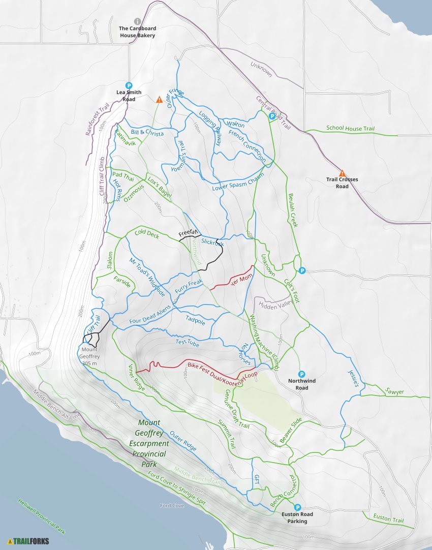 Hornby Island 1500411687 Trail Map 
