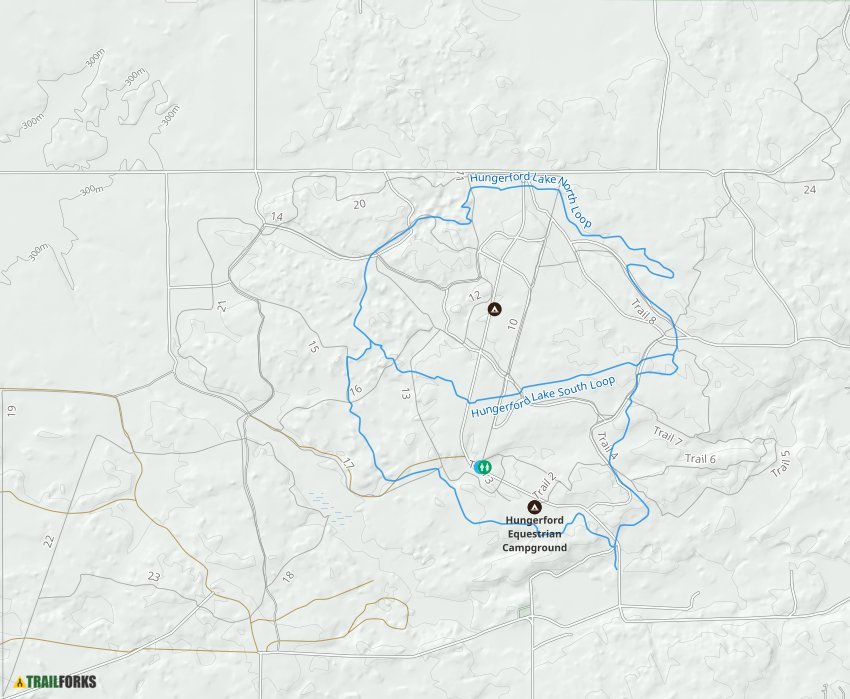 Hungerford Lake Mountain Biking Trails Trailforks
