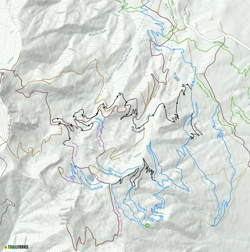Long Cut Trail Mountain Biking Trail – Huntsville, Utah – Trailforks