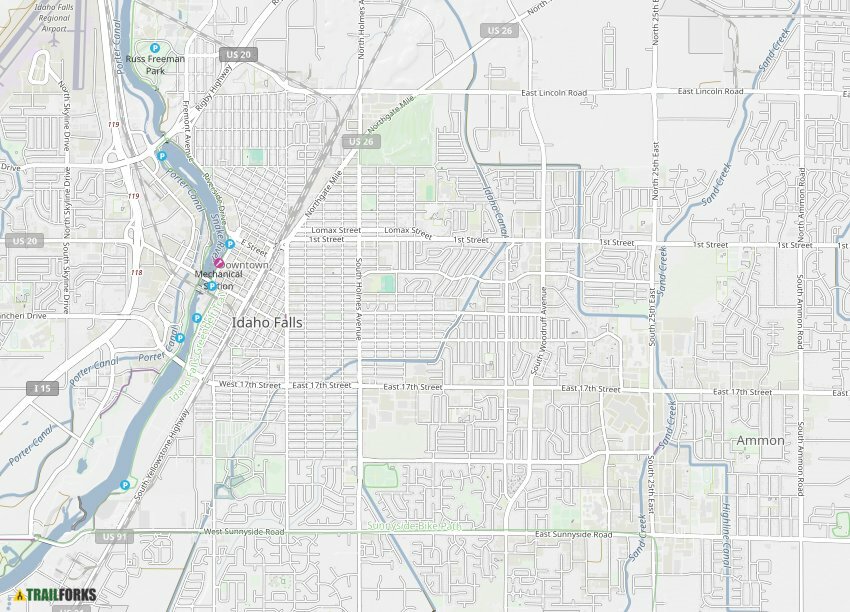 Idaho Falls, Idaho Mountain Biking Trails Trailforks