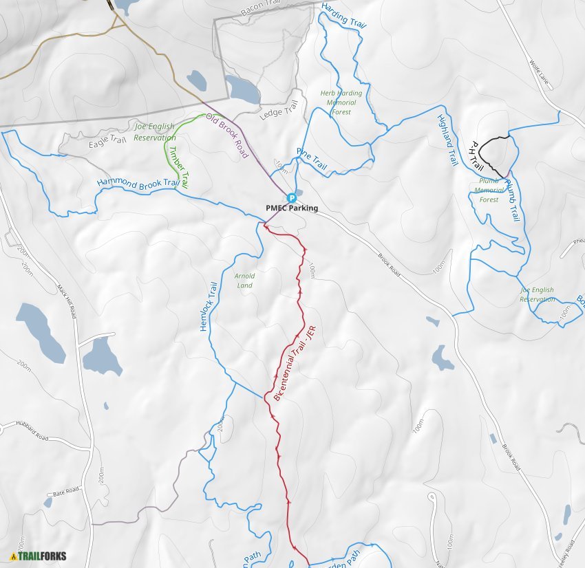 Joe English Reservation, Amherst Mountain Biking Trails Trailforks