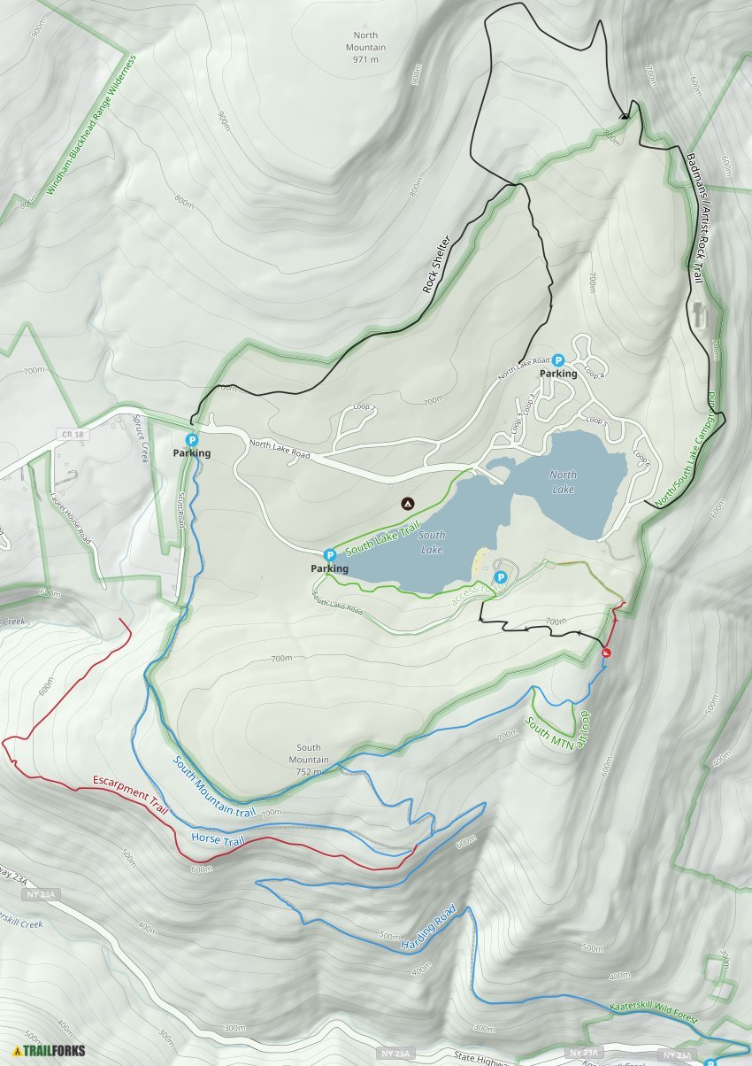 Kaaterskill Wild Forest, Palenville Hiking Trails Trailforks
