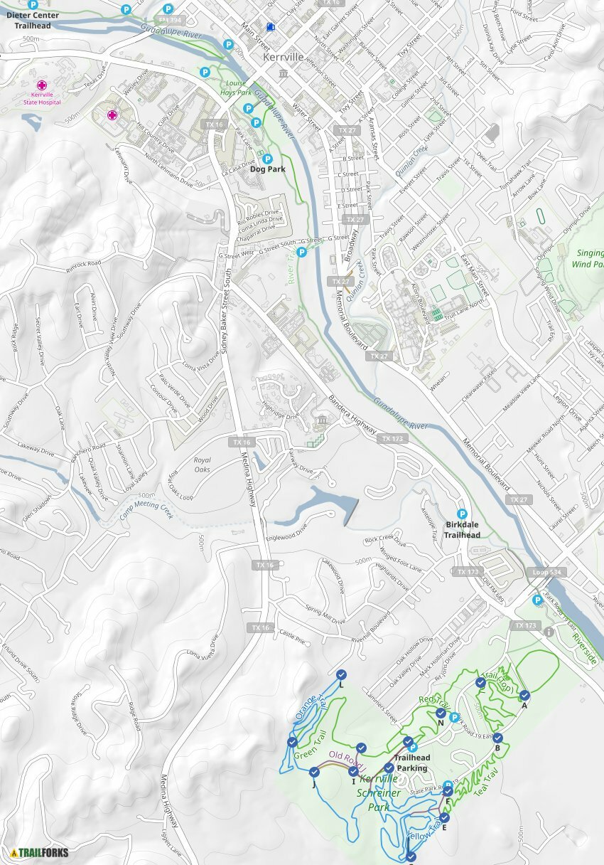 Kerrville, Texas Mountain Biking Trails Trailforks