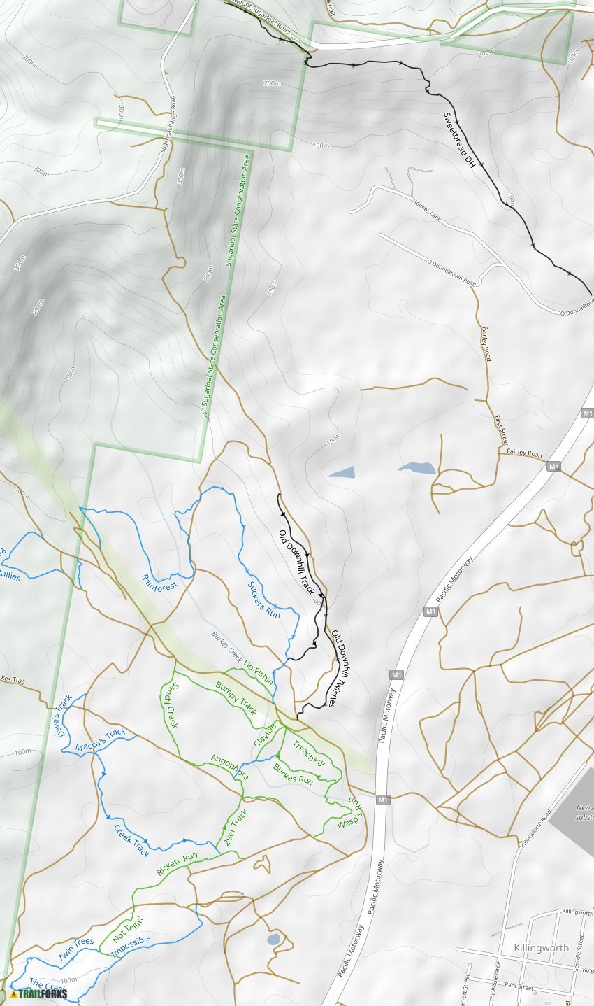 Killingworth, Newcastle Mountain Biking Trails Trailforks