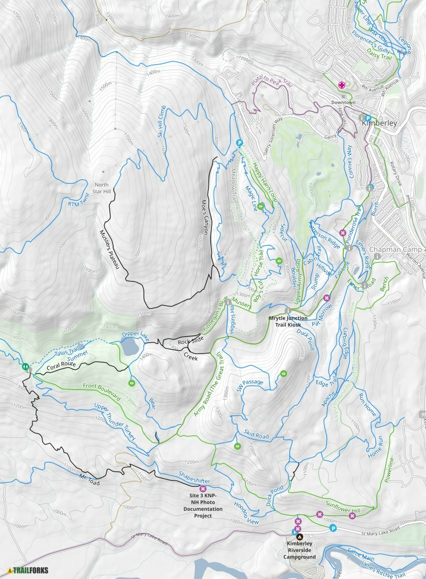 Kimberley Area Trails Mountain Biking Trails | Trailforks