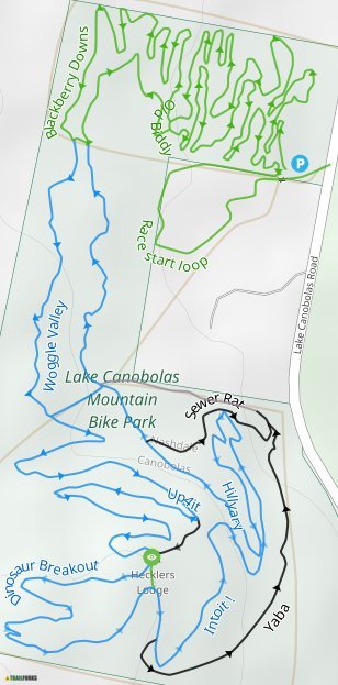 lake canobolas mountain bike park