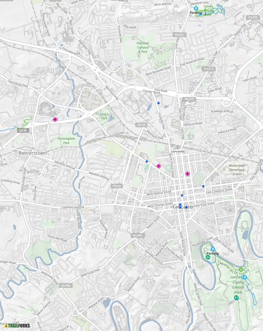 Lancaster, Pennsylvania Mountain Biking Trails Trailforks